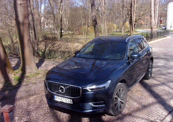 Volvo XC 60 cena 169530 przebieg: 83800, rok produkcji 2020 z Krzeszowice małe 56